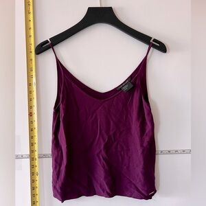 Armani Exchange purple top